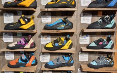 Deine persönliche Kletterschuh- Beratung in der Bloc Hütte