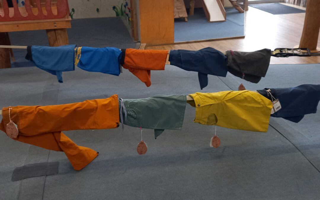 Sommerliche Shorts im Shop der Bloc Hütte