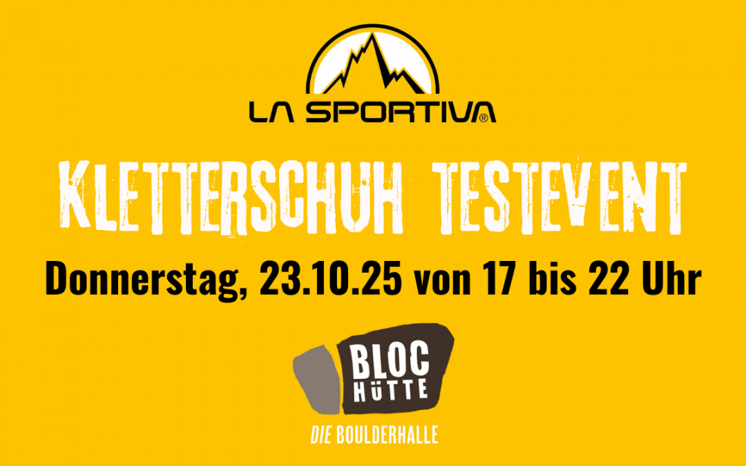 Kletterschuh-Testevent